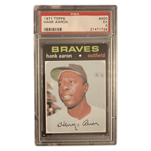 Hank Aaron PSA 5 1971 Topps Card #400