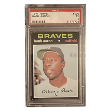 Hank Aaron PSA 5 1971 Topps Card #400