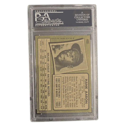 Hank Aaron PSA 5 1971 Topps Card #400