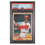 
Lou Brock PSA 3 1968 Topps Card