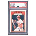 
Pete Rose PSA 3 1972 Topps In Action Card