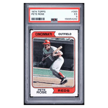 Pete Rose PSA 5 1974 Topps Card #300