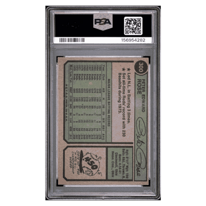 Pete Rose PSA 5 1974 Topps Card #300
