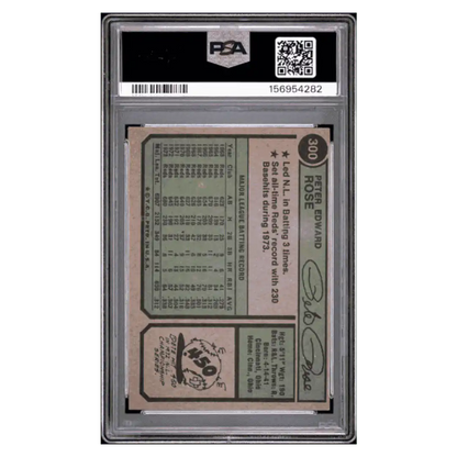 Pete Rose PSA 5 1974 Topps Card #300