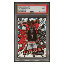 Ja'Marr Chase PSA 9 2023 Panini Absolute Explosive Card #34