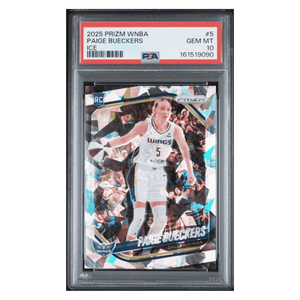 Paige Bueckers PSA 10 2025 Panini Prizm WNBA Ice Rookie RC Card #5