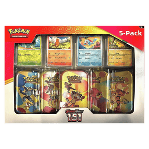 Pokemon TCG: Scarlet & Violet 151 Mini Tin 5-Pack - Meowth