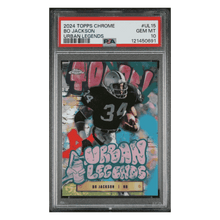Bo Jackson PSA 10 2024 Topps Chrome Urban Legends Case Hit Card #UL15