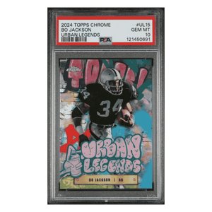 Bo Jackson PSA 10 2024 Topps Chrome Urban Legends Case Hit Card #UL15