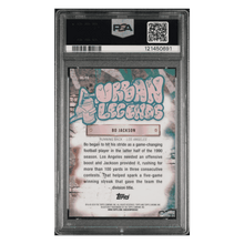 Bo Jackson PSA 10 2024 Topps Chrome Urban Legends Case Hit Card #UL15