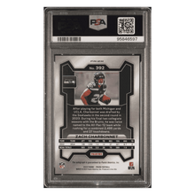 Zach Charbonnet PSA 9 2023 Panini Prizm Autograph No Huddle Rookie RC Card #392