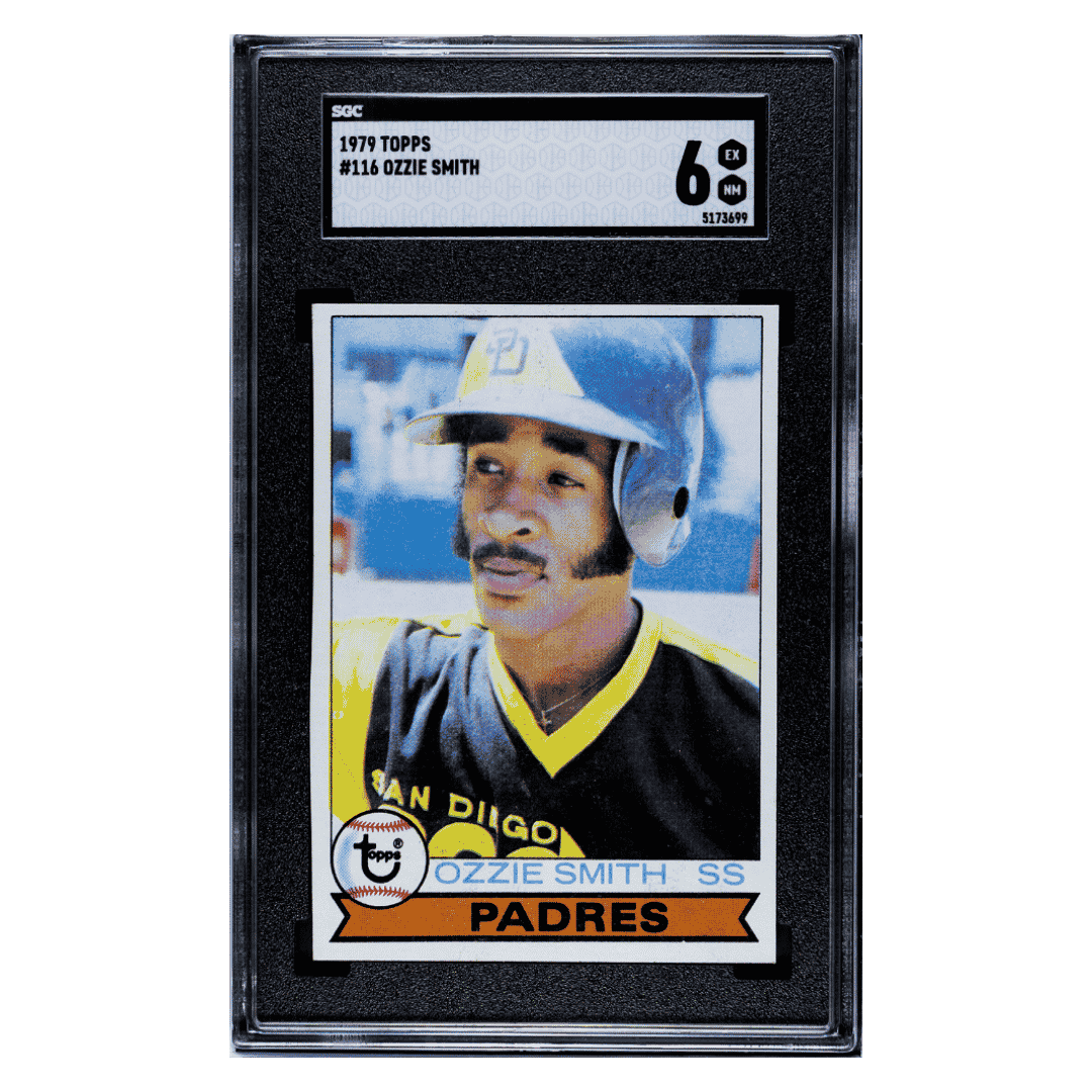 Ozzie Smith SGC 6 1979 Topps Card #116