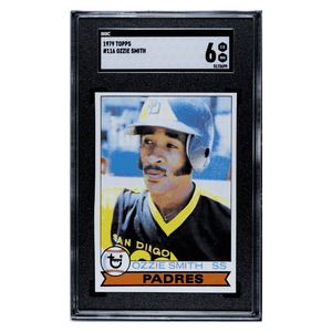 Ozzie Smith SGC 6 1979 Topps Card #116
