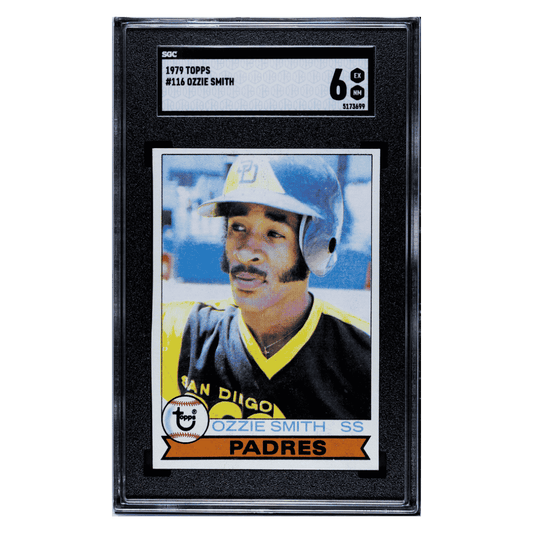 Ozzie Smith SGC 6 1979 Topps Card #116