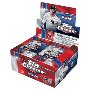 2026 Topps Chrome Baseball Hobby Jumbo Box