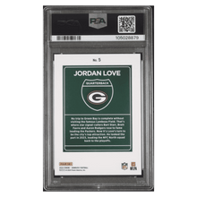 Jordan Love PSA 10 2024 Panini Donruss Downtown! Card #5