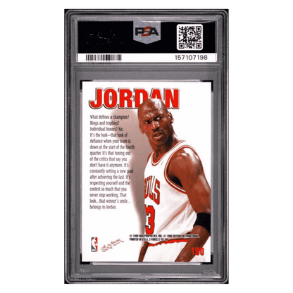 Michael Jordan PSA 7 1997 Skybox Z-Force Card #190