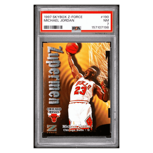 Michael Jordan PSA 7 1997 Skybox Z-Force Card #190