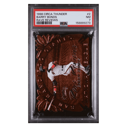 Barry Bonds PSA 7 1998 Circa Thunder Rave Reviews Card #2