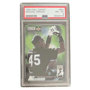 Michael Jordan PSA 8 1994 Upper Deck Collector's Choice Card #661