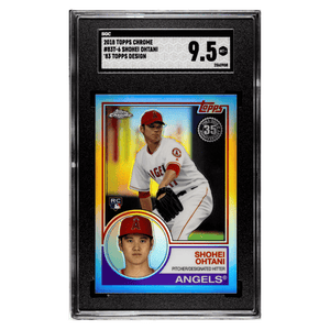Shohei Ohtani SGC 9.5 2018 Topps Chrome '83 Topps Design Rookie RC Card #83T-6
