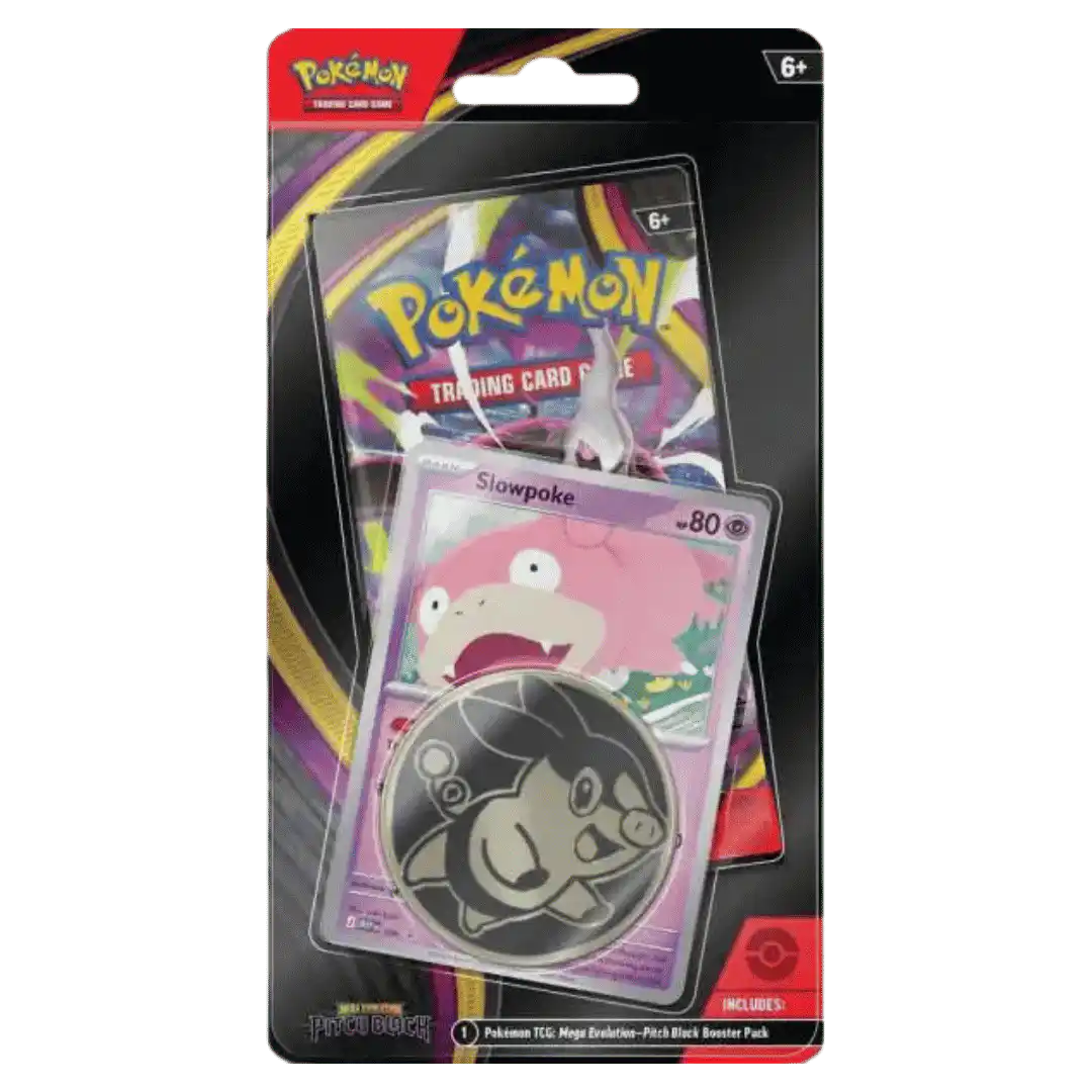 Pokemon TCG: Mega Evolution Pitch Black Blister Pack - Slowpoke