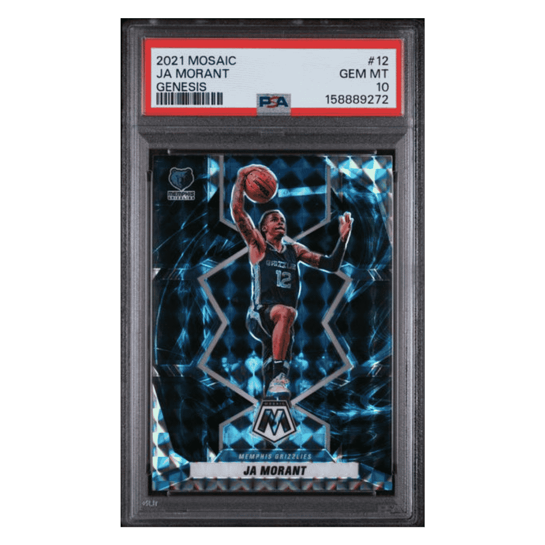 Ja Morant PSA 10 2021 Panini Mosaic Genesis Card #12