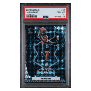 Ja Morant PSA 10 2021 Panini Mosaic Genesis Card #12