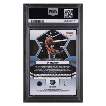 Ja Morant PSA 10 2021 Panini Mosaic Genesis Card #12