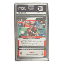 Joe Burrow PSA 9 2020 Panini Prizm SP Rookie RC Card #307