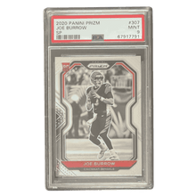 Joe Burrow PSA 9 2020 Panini Prizm SP Rookie RC Card #307
