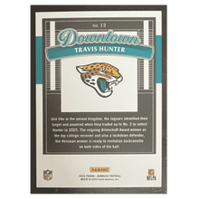 Travis Hunter 2025 Panini Donruss Downtown Rookie RC Card #13