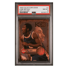 Kobe Bryant PSA 8 1998 Collectors Edge Impulse KB8 Card #1
