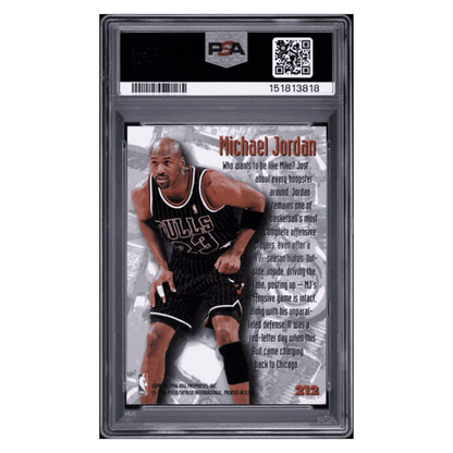Michael Jordan PSA 6 1995 Fleer Metal Card #212