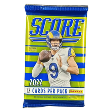 2022 Panini Score Football Single Pack