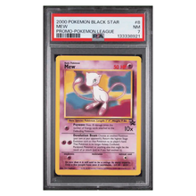 Mew PSA 7 2000 Pokemon Black Star Promo Pokemon League Card #8