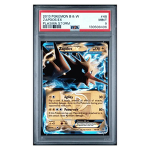 Zapdos ex PSA 9 2013 Pokemon Black & White Plasma Storm Card #48