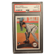 Freddie Freeman PSA 10 2011 Topps Rookie RC Card #145