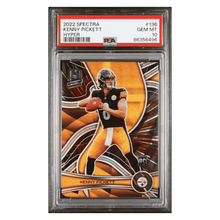 Kenny Pickett PSA 10 2022 Panini Spectra Hyper Rookie RC #d/ 75 Card #136