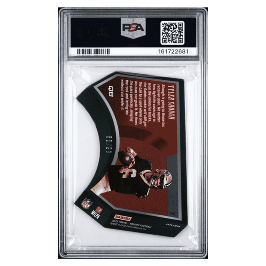 Tyler Shough PSA 9 2025 Panini Honors Playoff SSD Rookie RC #d/ 99 Card #7