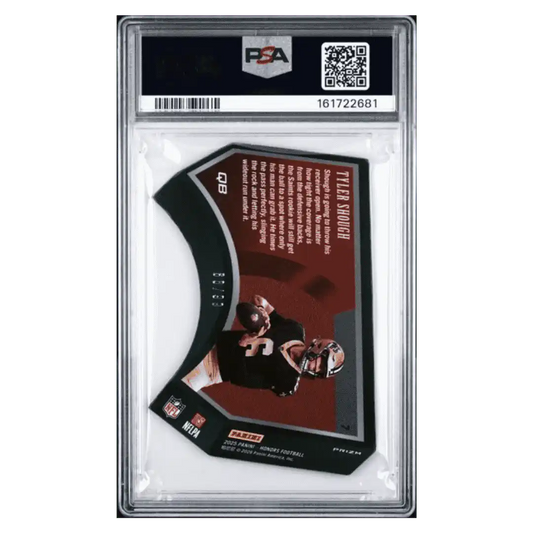 Tyler Shough PSA 9 2025 Panini Honors Playoff SSD Rookie RC #d/ 99 Card #7