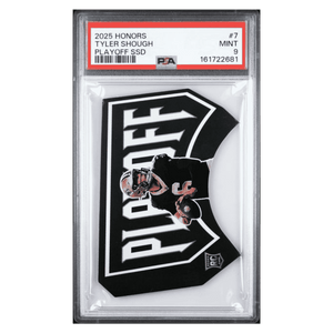 Tyler Shough PSA 9 2025 Panini Honors Playoff SSD Rookie RC #d/ 99 Card #7