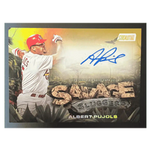 Albert Pujols 2025 Topps Stadium Club Savage Sluggers Autographed #1/ 1 Card #SS-AP