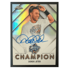 Derek Jeter 2005 Topps Chrome Certified Autograph Issue #d/ 100 Card #WSCA-DJ