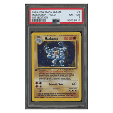 Machamp - Holo PSA 8 1999 Pokemon Game 1st Edition Card #8