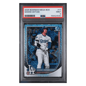 Shohei Ohtani PSA 9 2025 Topps Bowman Mega Box Card #17