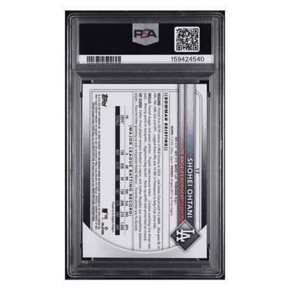 Shohei Ohtani PSA 9 2025 Topps Bowman Mega Box Card #17