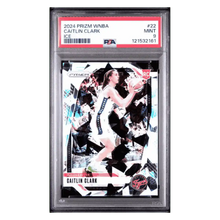 Caitlin Clark PSA 9 2024 Panini Prizm WNBA Ice Rookie RC Card #22