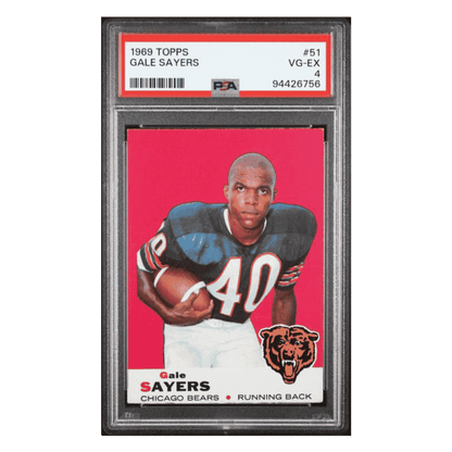 Gale Sayers PSA 4 1969 Topps Card #51