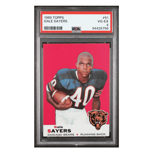 Gale Sayers PSA 4 1969 Topps Card #51